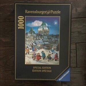 Ravensburger Winter Magic/Chateau Frontenac Quebec Jigsaw Puzzle 1000 Pieces